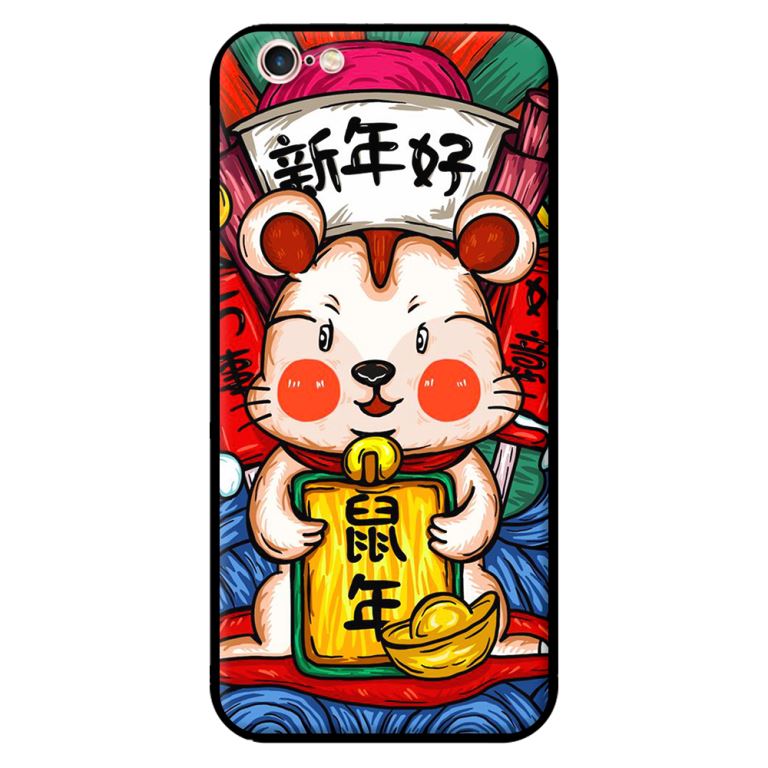 Ốp lưng in cho Iphone 6/6s Mẫu Tết 2020