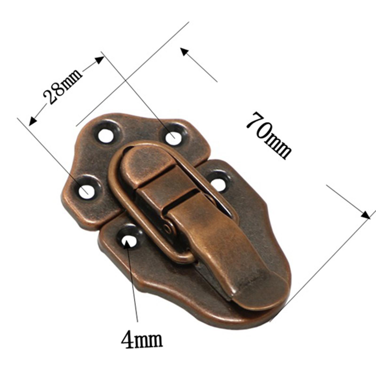 Toggle Latch Wooden Box Latch Clasp Clip for Jewelry Trinket Box Suitcase