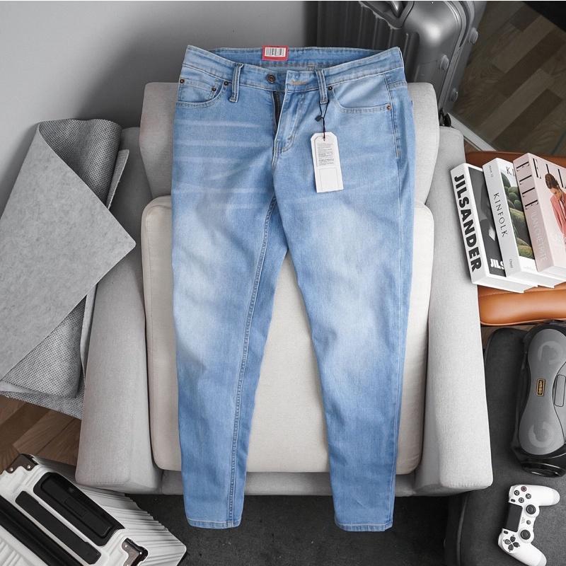 Quần jean nam hàng xuất 514 nhiều màu Quần bò nam cao cấp ống suông