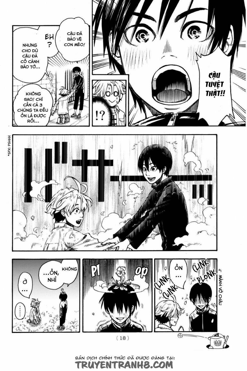 tenohira no netsu o chapter 1 8