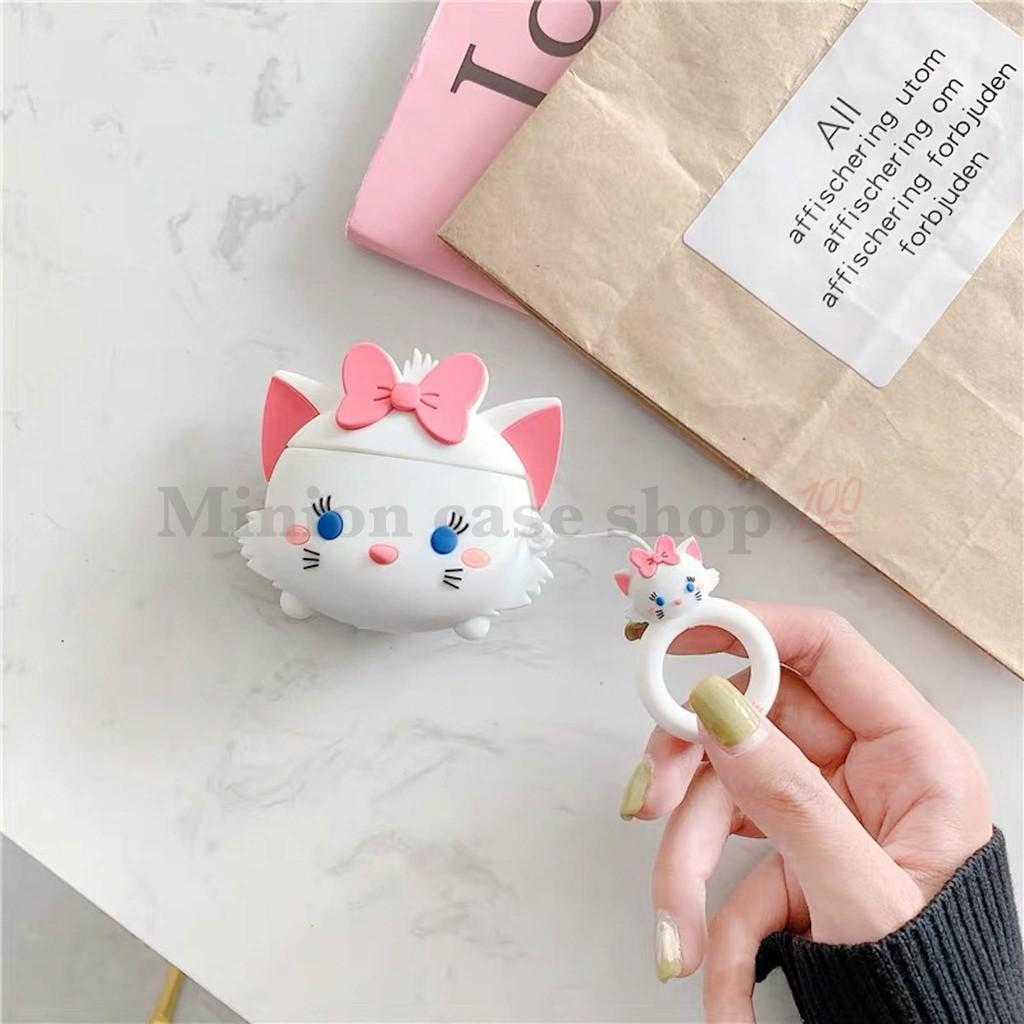 Bao Case Ốp dành cho airpod 1 và 2, tai nghe bluetooth i11,i12, i100, i9s... mèo và heo cao cấp
