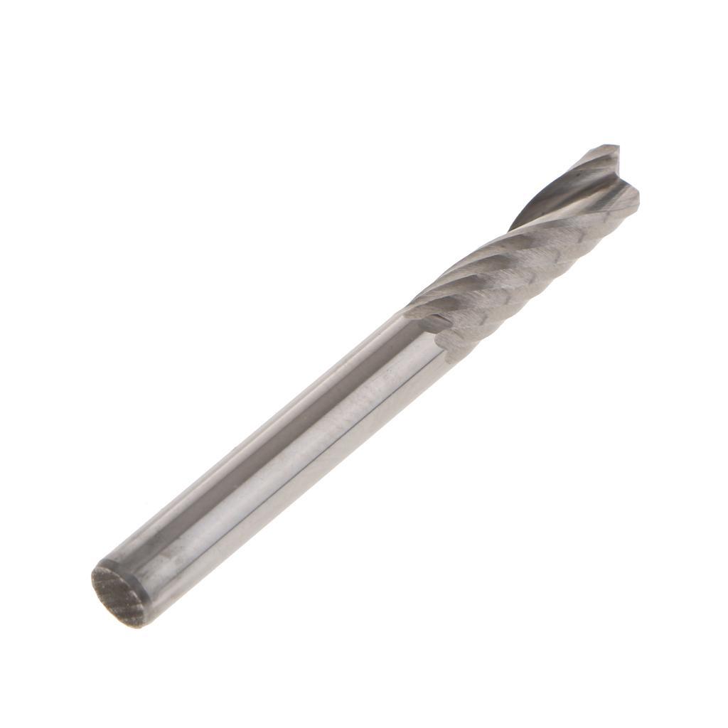 Carbide End Mill Set For Aluminum 4mm Cutting Handle CNC Milling Cutter