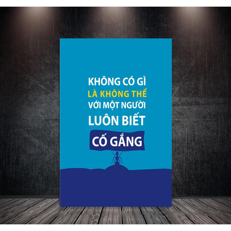 Tranh trang trí treo tường tạo động lực-KAGR14