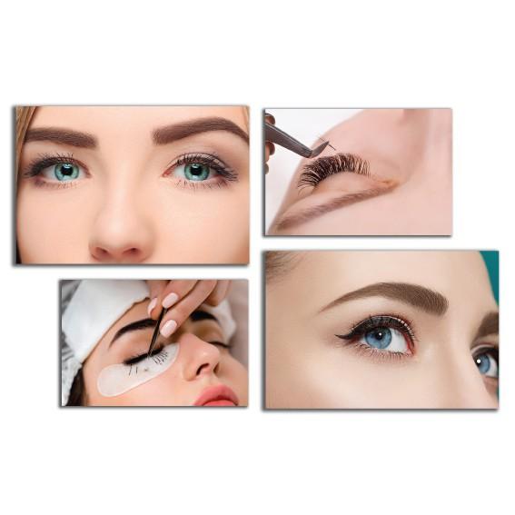 Tranh spa trang trí tiệm nối mi, dán mí, phun xăm thẩm mỹ
