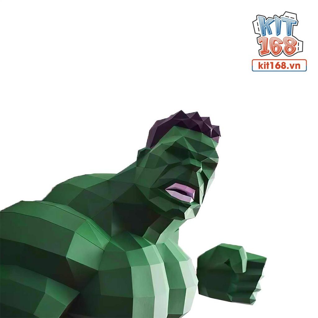 Mô hình giấy Anime Game Marvel Hulk Treo Tường