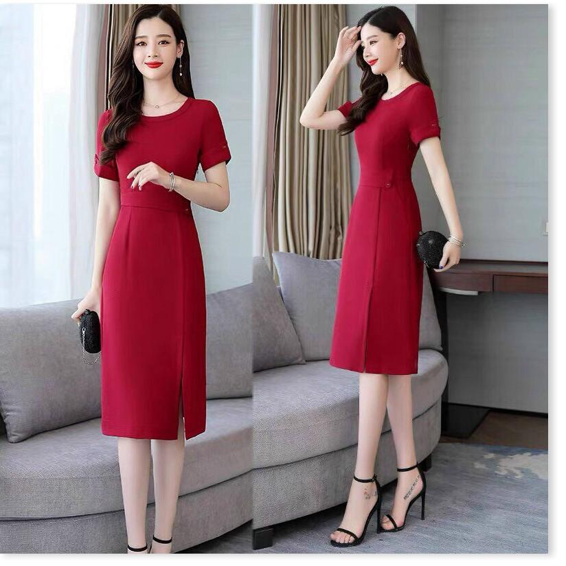ĐẦM COTTON LỤA DÁNG SUÔNG MÁT LẠNH