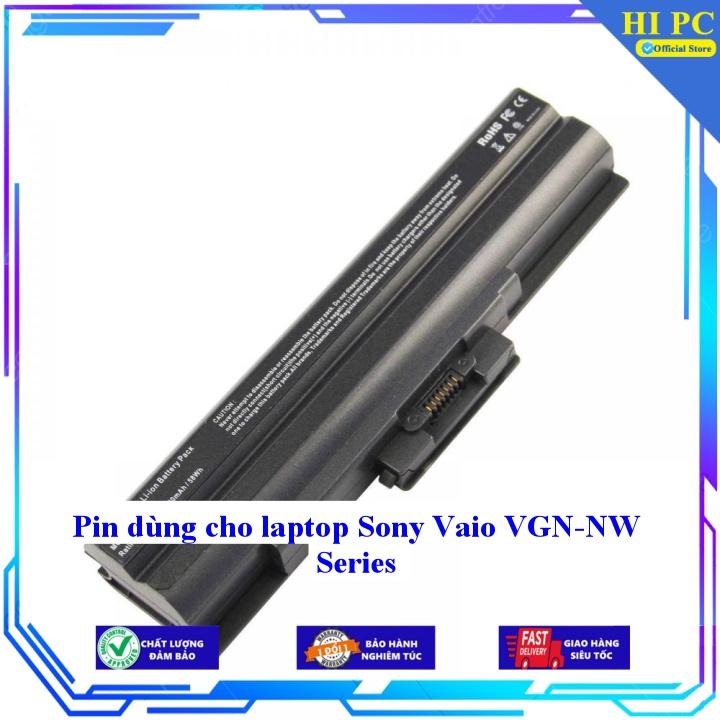 Pin dùng cho laptop Sony Vaio VGN-NW Series - Hàng Nhập Khẩu