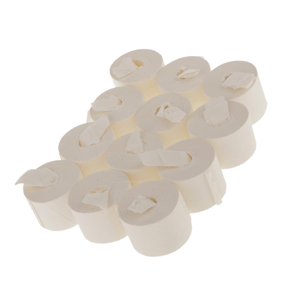 12 19 Mét Màu Trắng Trò Ảo Thuật Miệng Cuộn Giấy Streamers Từ Miệng