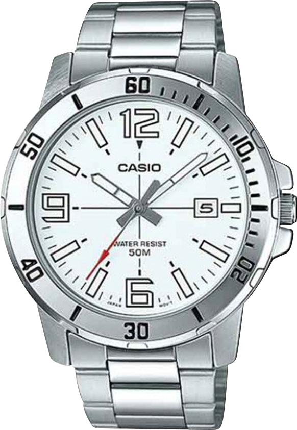 Đồng Hồ Nam Dây Thép Không Gỉ Casio MTP-VD01D-7BVUDF (45mm)