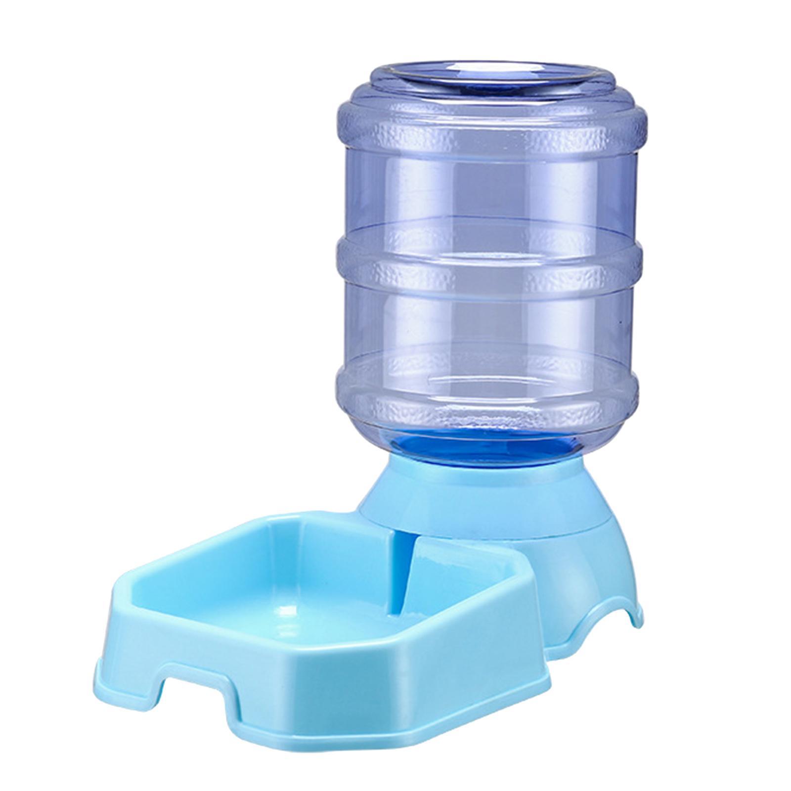 2 x Automatic Pet Food Water Dispenser Cat Feeder Dish Drinking Fountain