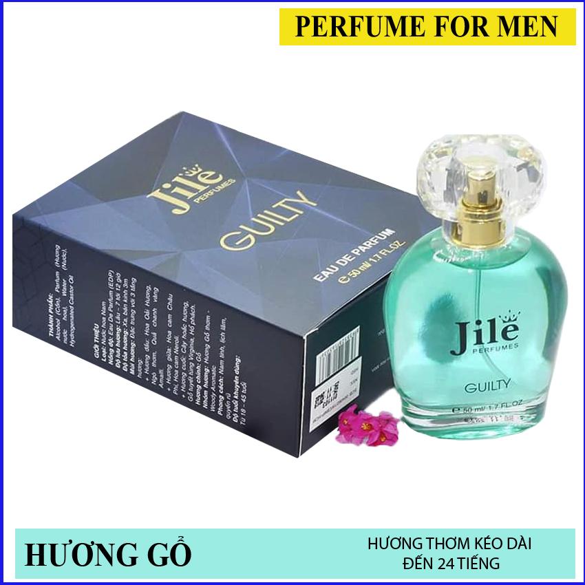 Combo nước hoa nam Jile Guilty,nước hoa nữ Jile Good girl,50ml, cao câp, chính hãng,thơm lâu