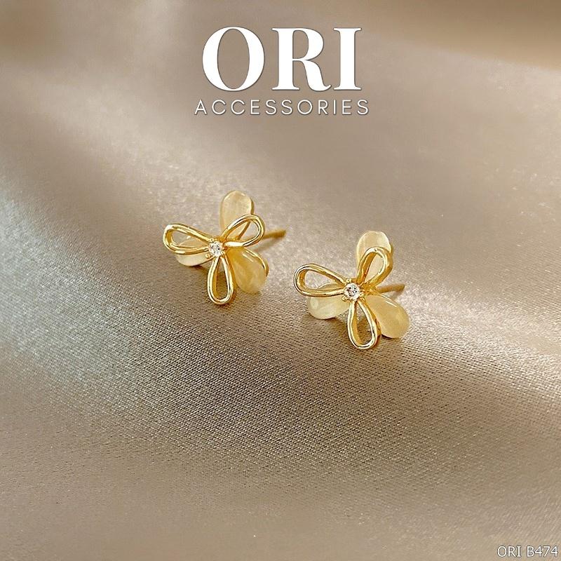 Bông tai nữ cỏ ba lá xinh xắn ORI ACCESSORIES B474