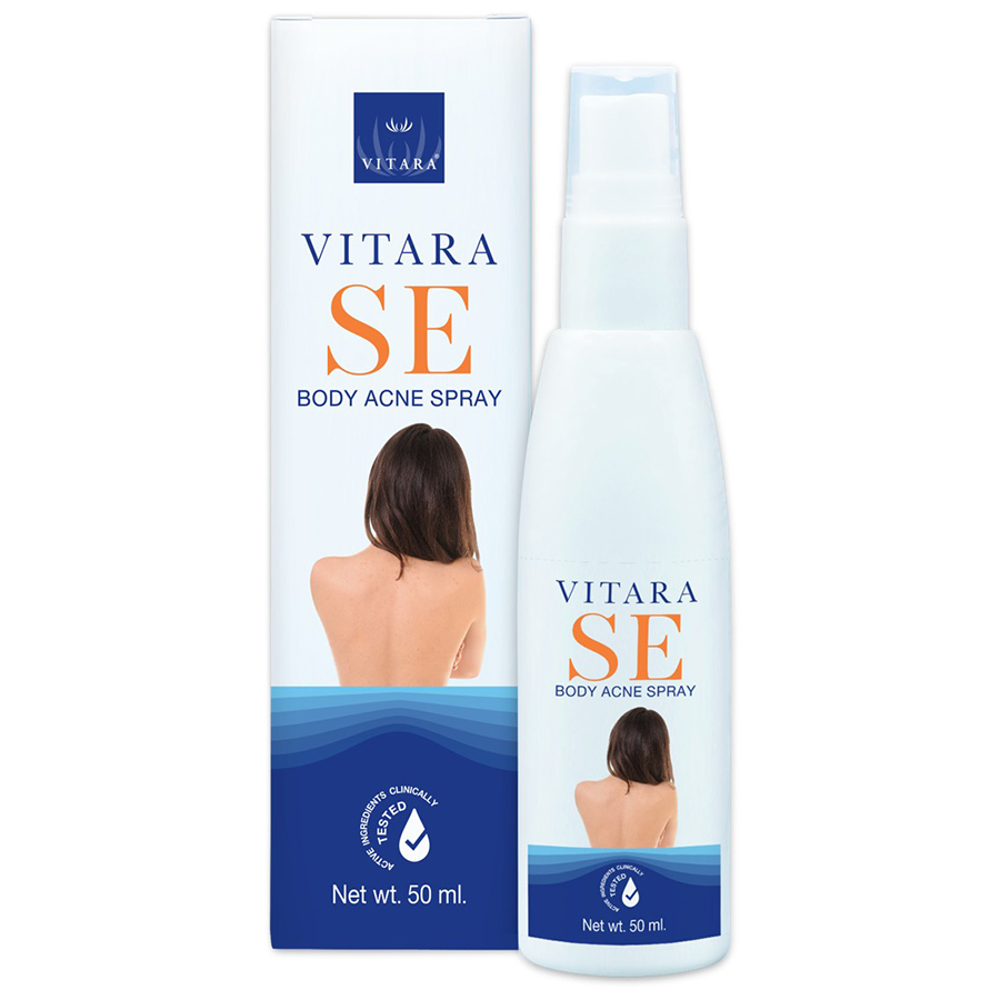 Xịt Mụn Lưng, Cánh Tay, Ngực Và Cổ Vitara Se Body Acne Spray - BER24 (50ml)