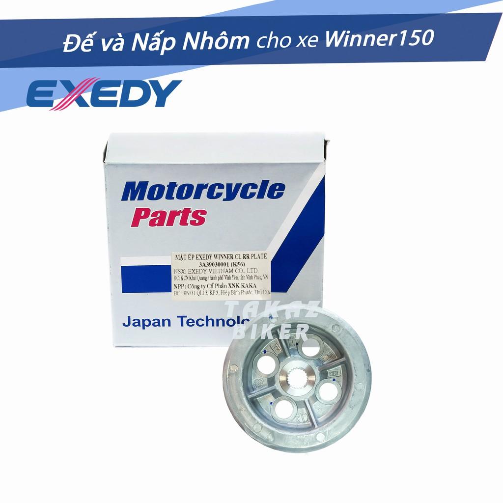 A1 Đế nhôm và Mặt ép Nhôm Exedy dùng cho xe Winner 150 Hàng Exedy