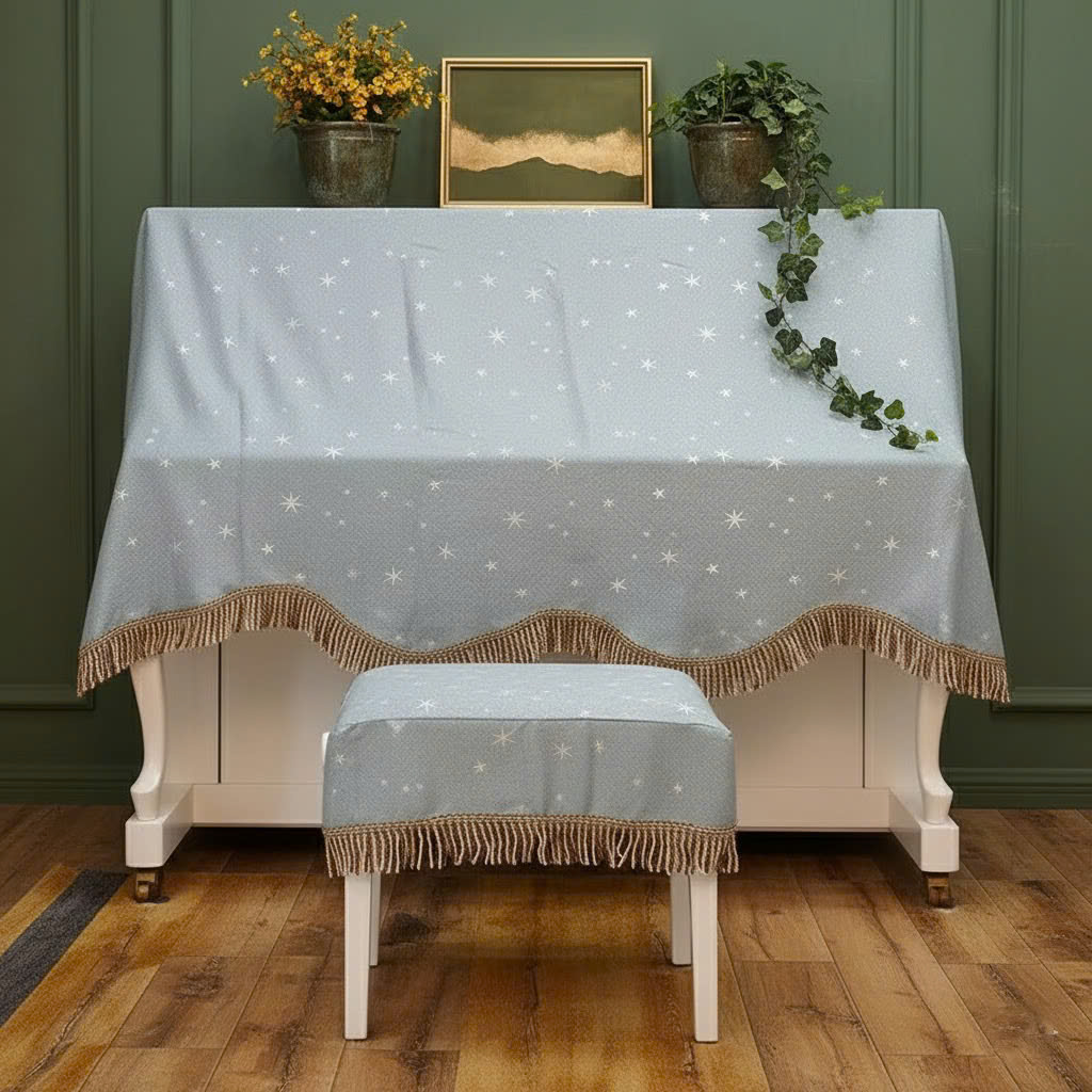 Khăn phủ đàn piano cơ đàn piano điện tử 88 phím sang trọng cổ điển - Hàng chính hãng