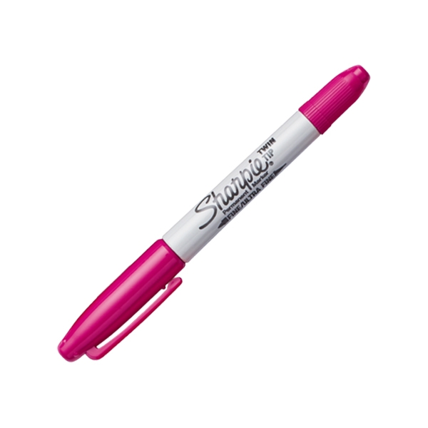 Bút Lông Dầu SHARPIE TWIN TIP 1905694 - Đỏ Berry