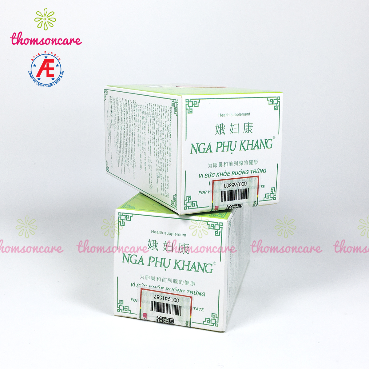 Viên uống Nga Phụ Khang - Mua 6 tặng 1 bằng tem tích điểm - Hỗ trợ giảm U xơ tử cung, u nang buồng trứng từ cây Trinh nữ