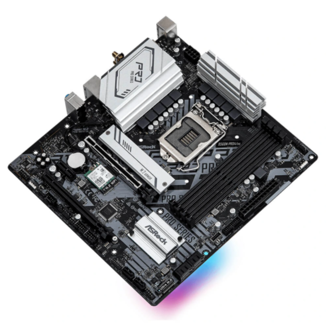 MAINBOARD Asrock B560M PRO4/AC- Socket 1200 _ HÀNG CHÍNH HÃNG