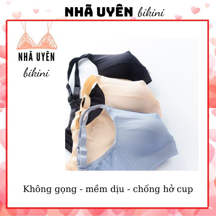 Áo ngực bản to độn vừa không gọng cao cấp dành cho mọi loại ngực che khuyết điểm lưng mỡ - áo bra mã chéo chéo