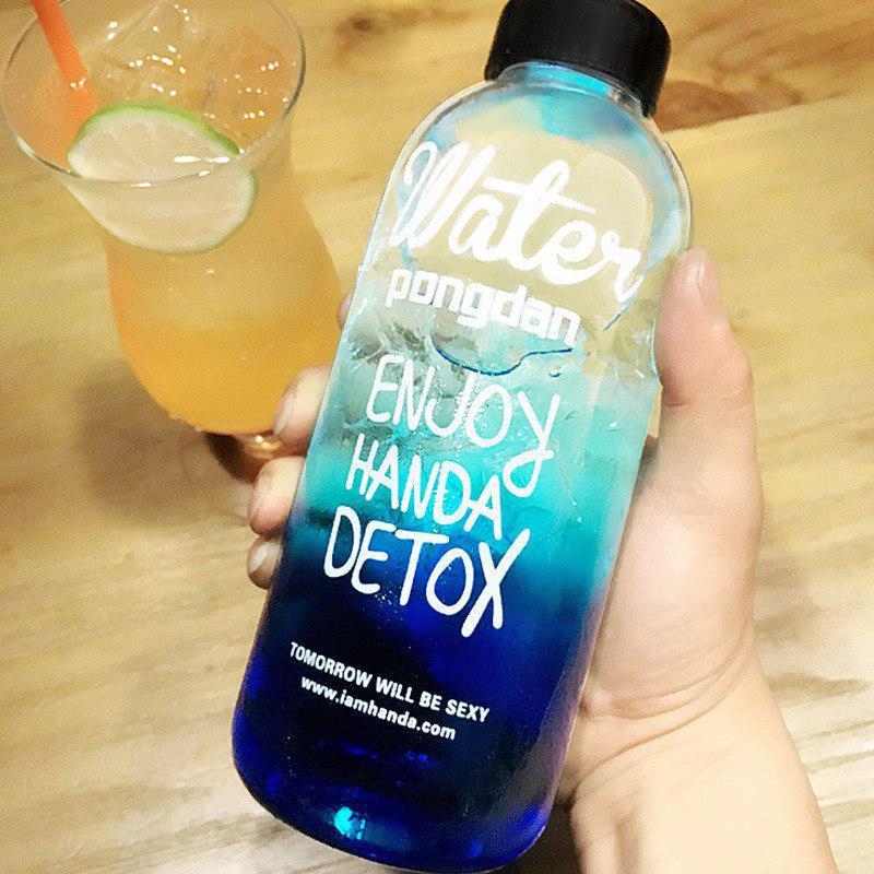 Bình Nhựa PONGDANG Detox 1000ml + tặng kèm túi vải