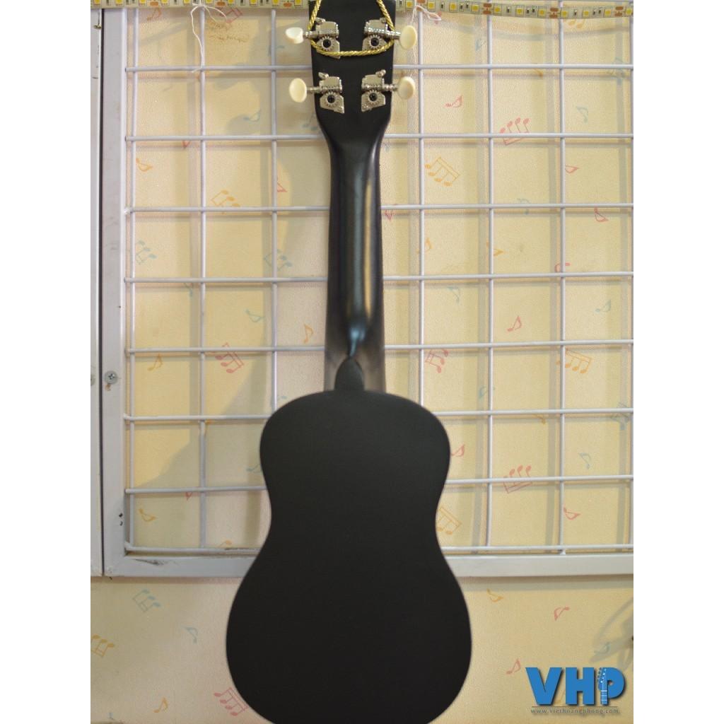 Đàn Ukulele Black Soprano Magnate 21" tặng bộ phụ kiện