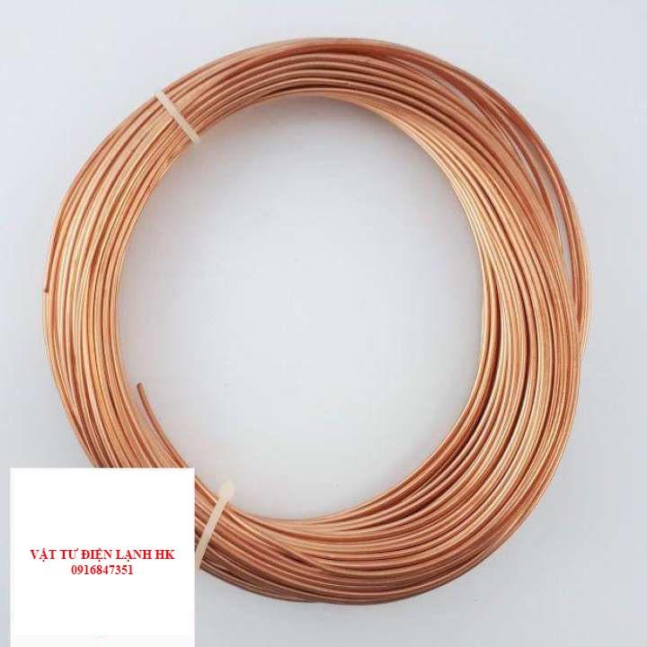 1Kg Cáp điều hòa máy lạnh - ống mao - ống đồng các phi cỡ 2.5 3.0 3.5 4.0 5.0