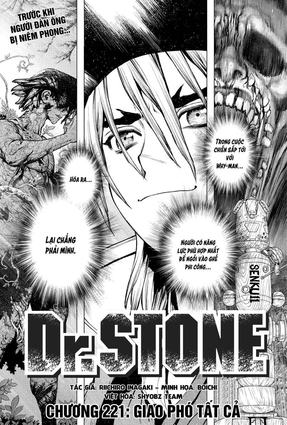 dr.stone - hồi sinh thế giới chapter 221 2