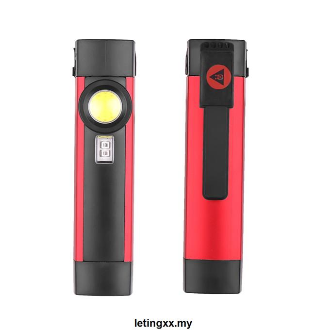 Đèn Led Cob 4 Chế Độ Có Móc Treo Sạc Usb Tiện Dụng