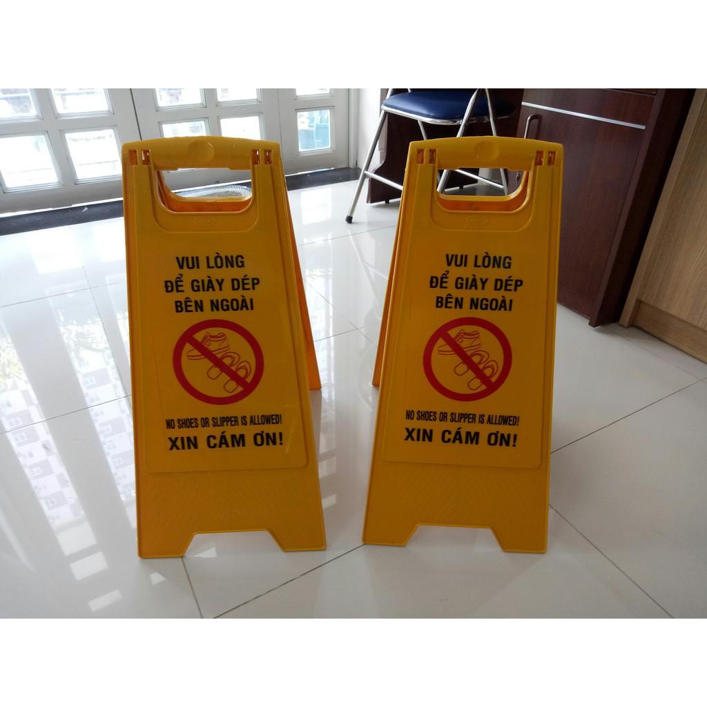 Biển cảnh báo sàn dạng gấp chữ A