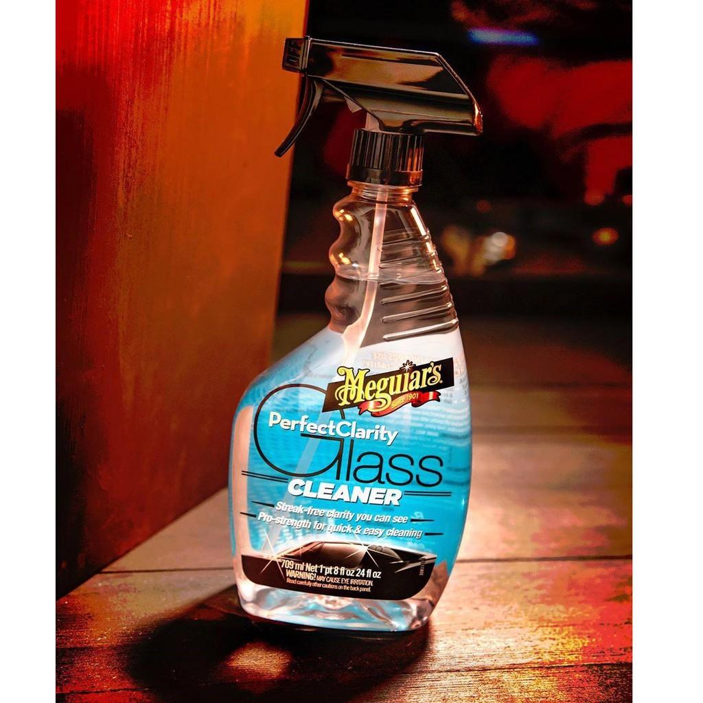 Meguiar's Nước lau kính xe hơi G8224 - Perfect Clarity Glass Cleaner, 24oz, 710ML