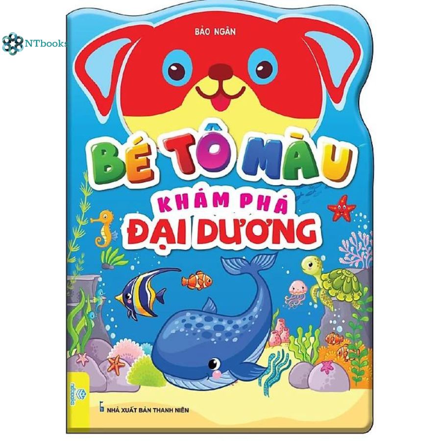 Sách Bé tô màu - Khám phá Đại dương