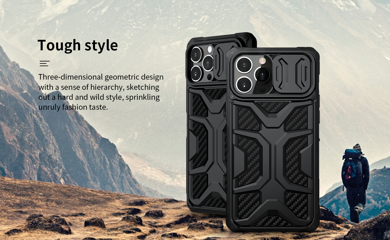 Ốp lưng Nillkin Adventurer dành cho iPhone 13 Pro Max - Hàng chính hãng