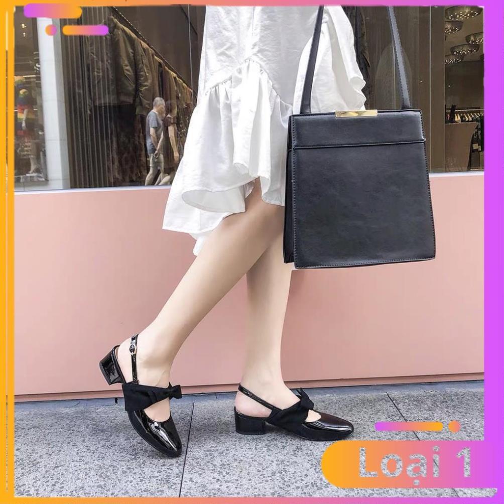 FREE SHIP sandal nữ / giày cao gót nữ thắt nơ siêu xinh