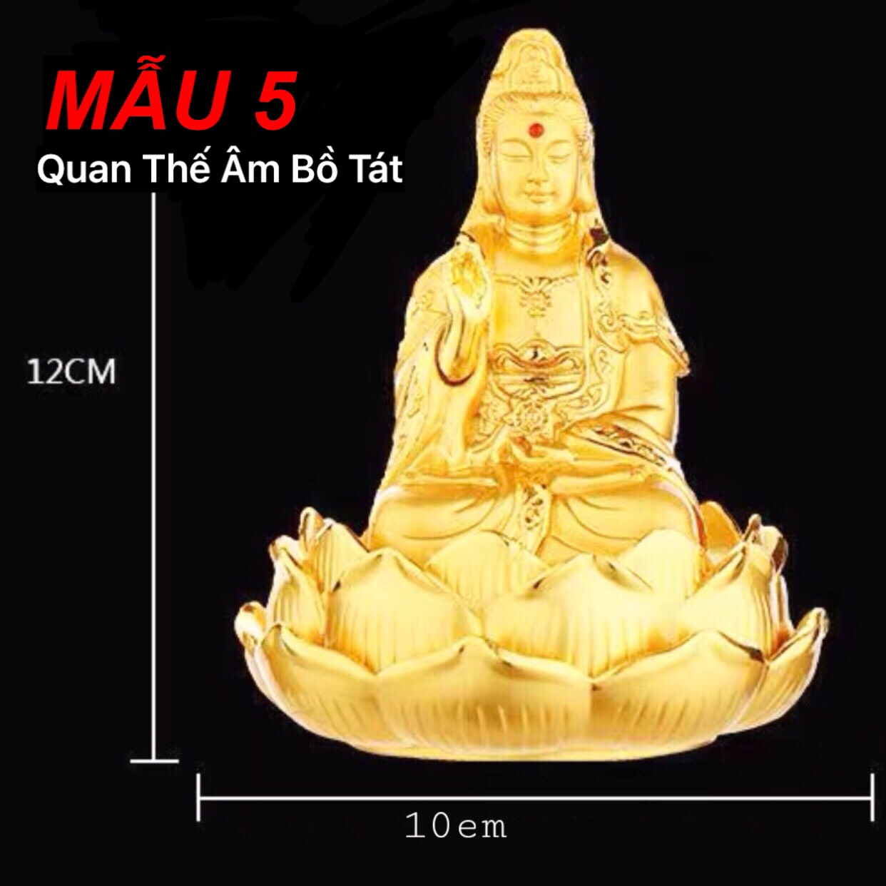 Tượng quan thế âm bồ tát,Phật tổ như lai ,Tinh dầu nước hoa phụ kiện trang trí nội thất trên TAPLO ô tô , xe hơi - t ặng kèm tinh dầu thơm )