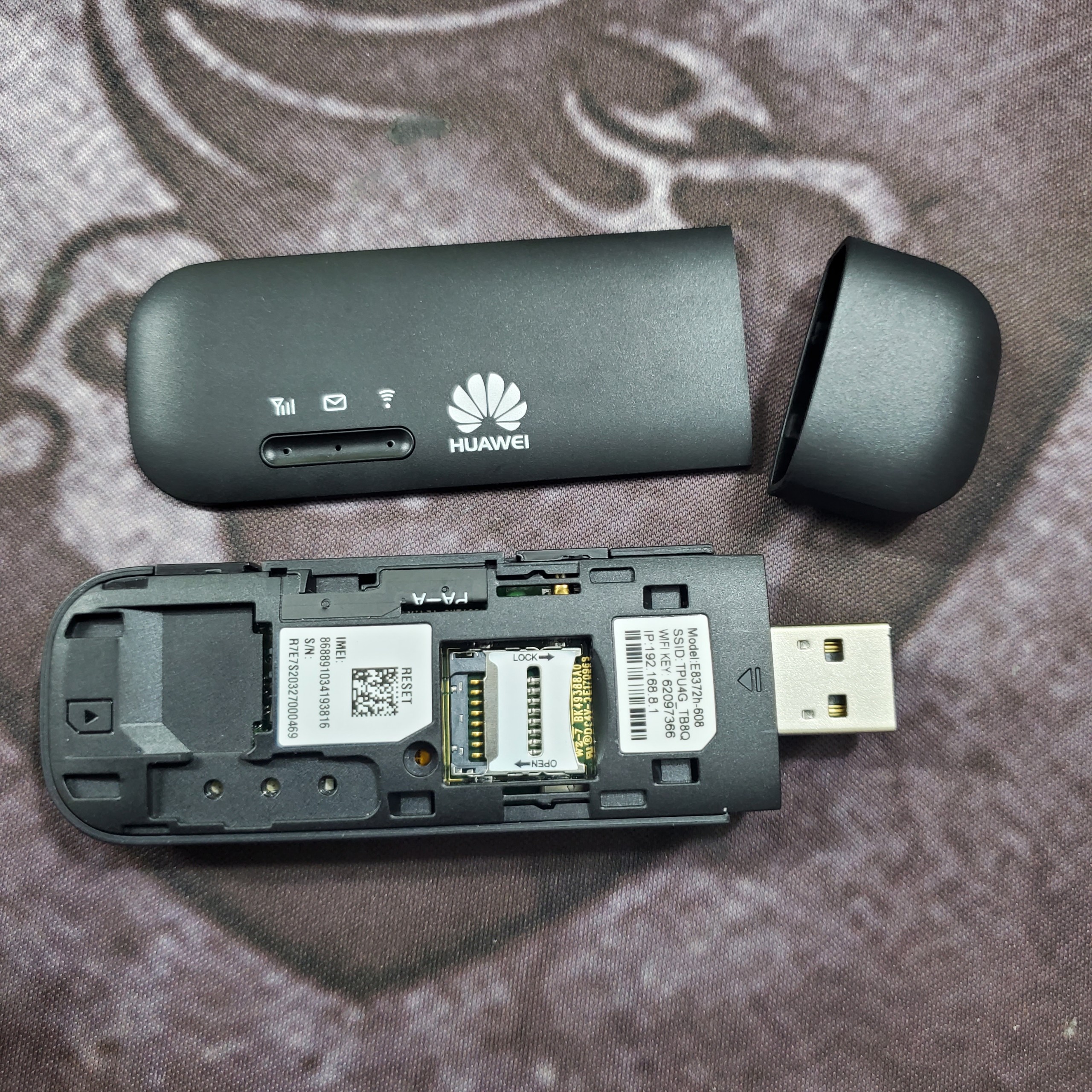 Huawei E8372 Đen | USB 4G phát wifi Huawei E8372 tốc độ cao - Hàng nhập khẩu