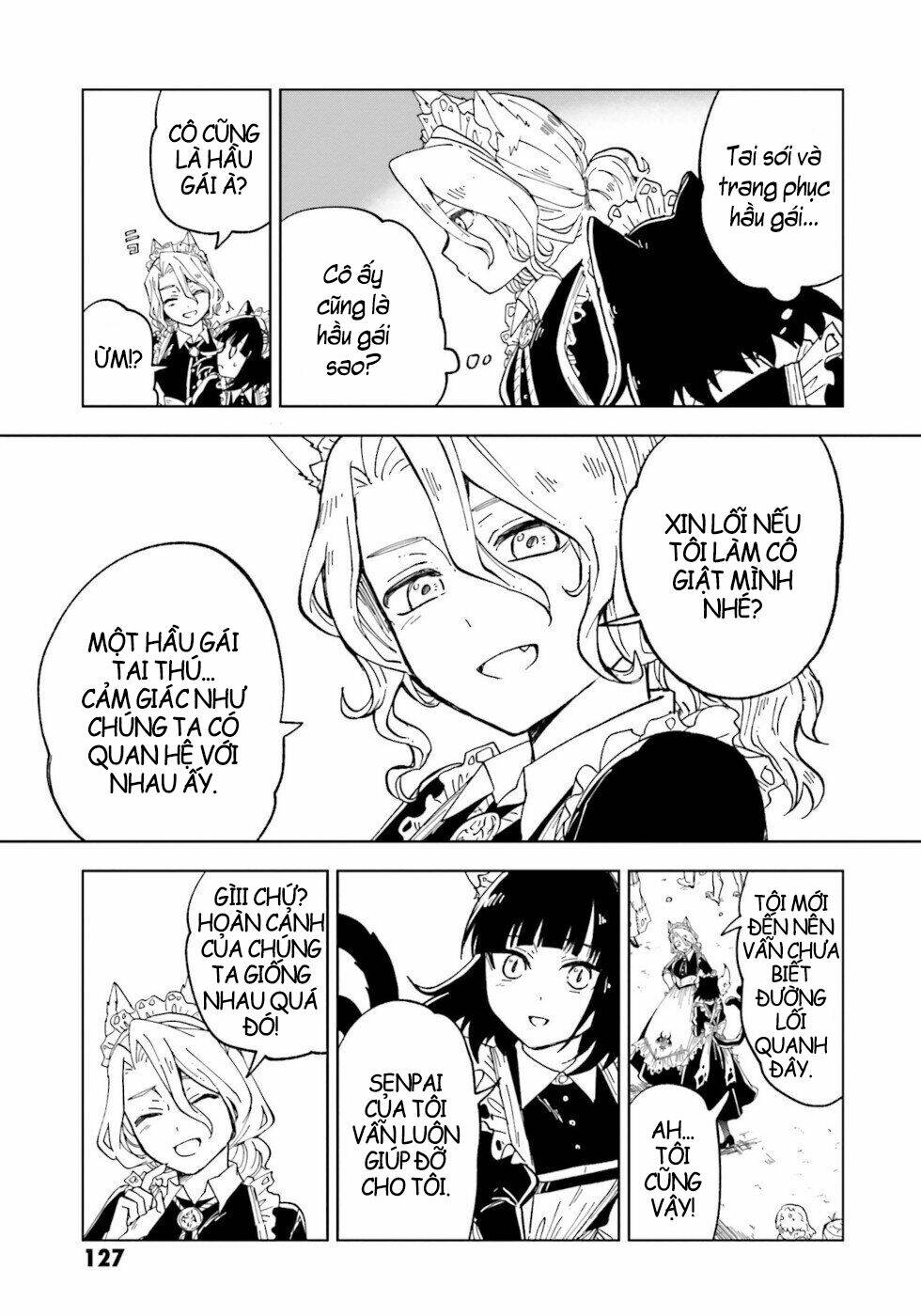 kaibutsu maid no kareinaru oshigoto chapter 8 17