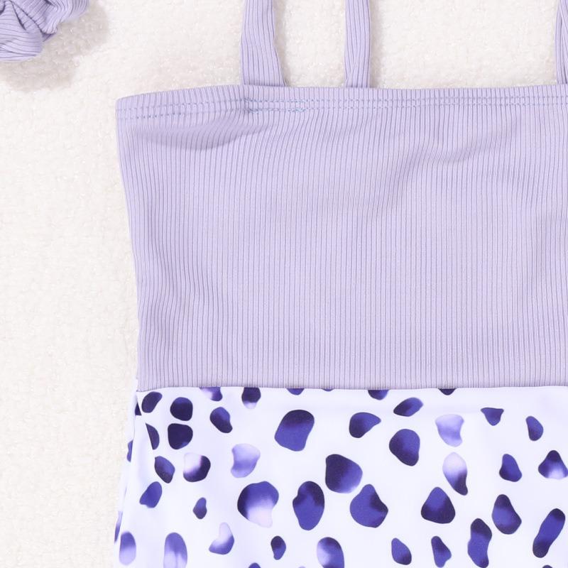 Nơ Bé Gái Đồ Bơi 3-9Years Trẻ Em Đồ Bơi Một Mảnh Bé Gái Bodysuits Bơi Trẻ Em Mặc Áo Tắm Bãi Biển Bể Bather Mùa Hè