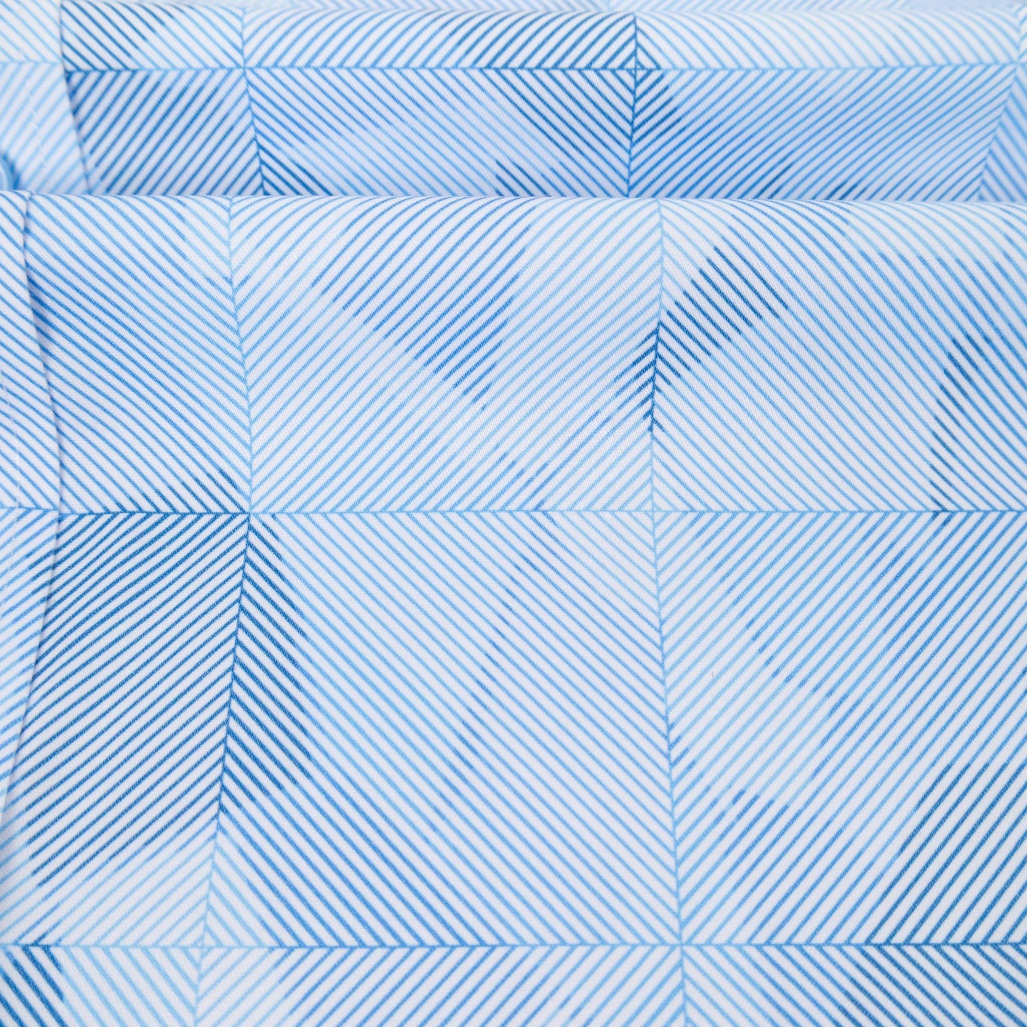 Áo sơ mi nam KHATOCO Smart Fit ngắn tay A1MN538S2-CNIN871-2711-N