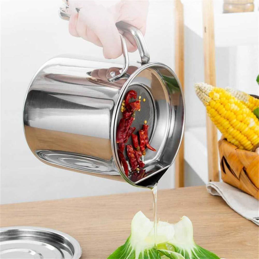 Bình đựng dầu thép không gỉ 304 1.6L