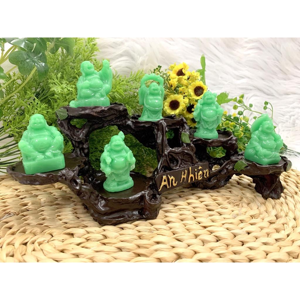 Full Set 6 tượng Bồ Tát Di Lặc tọa đế An Nhiên