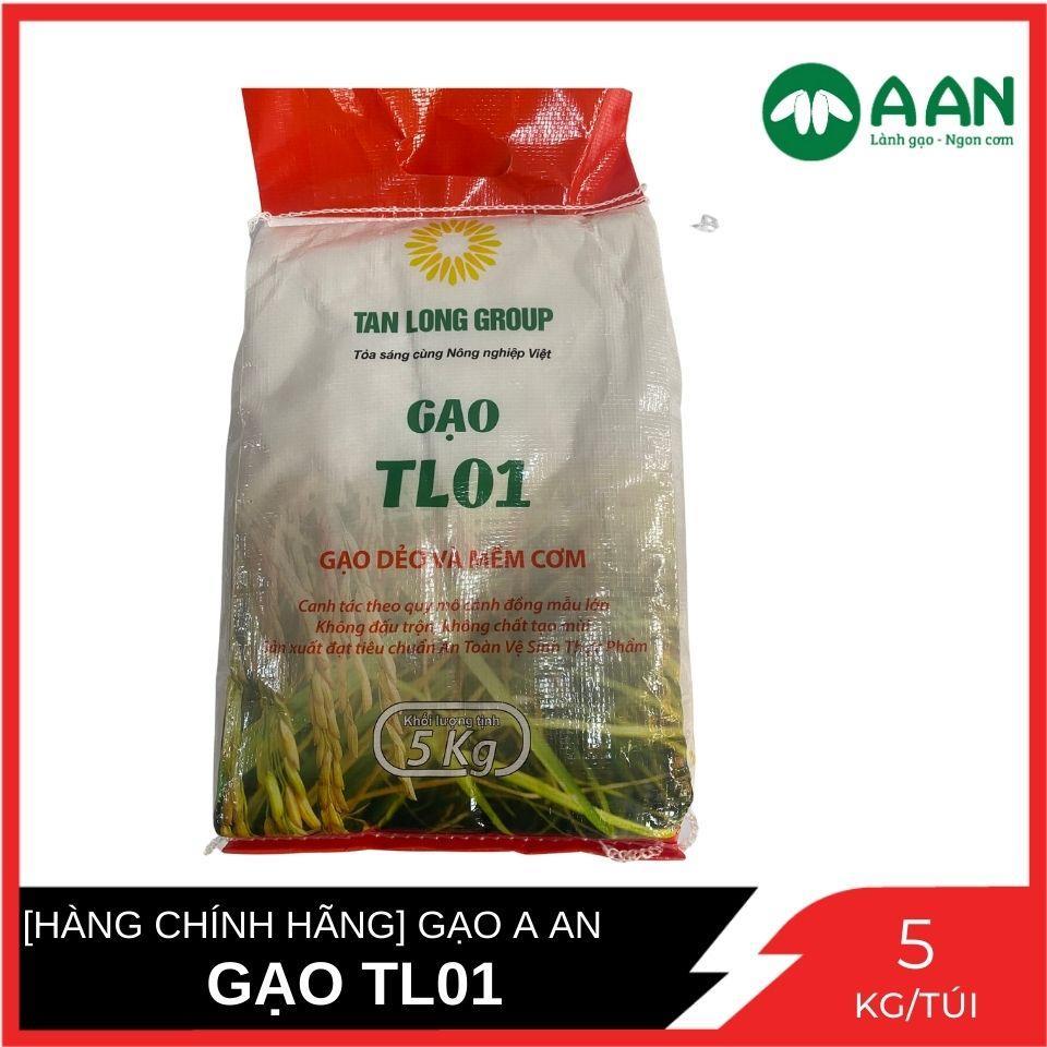 Gạo Dẻo và Mềm Cơm TL01 Gạo A An Túi 5 Kg