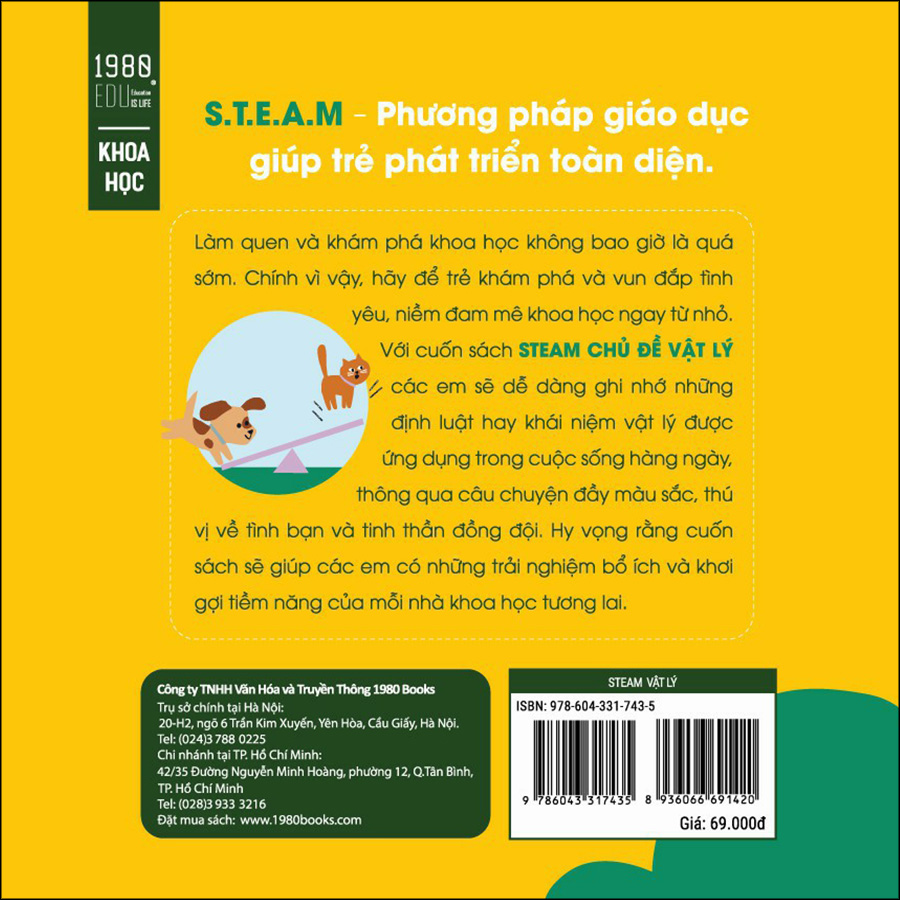 Steam Chủ Đề Vật Lý - Siêu Nhí Khám Phá Khoa Học