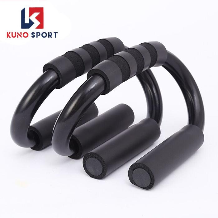 Bộ chống đẩy chữ S KUNOSPORT hỗ trợ hít đất chống đẩy tập gym tại nhà - KN12