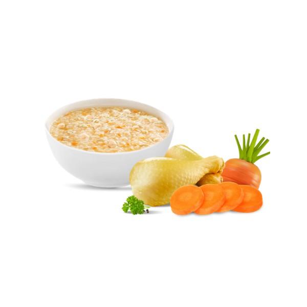 Lốc 5 (55) - Cháo Tươi Baby Sài Gòn Food 240g vị (gà, thịt bằm, tôm, lươn, cá hồi)