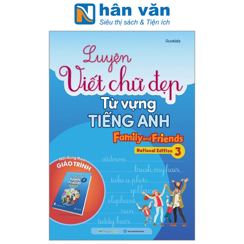 Luyện Viết Chữ Đẹp Từ Vựng Tiếng Anh Family And Friends - National Edition 3