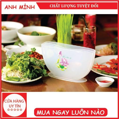 Tô nhúng bánh tráng 3 ngăn không độc hại an toàn cho sức khỏe