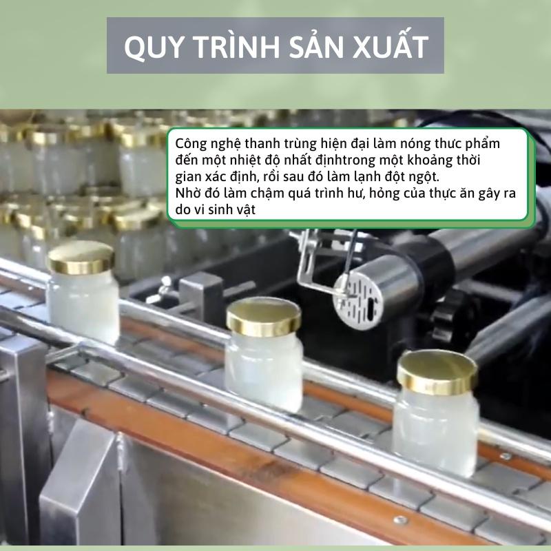 Yến Sào Chưng Sẵn Táo Đỏ LamNest tươi nguyên chất 30% yến 70ml bồi bổ sức khỏe - yensaocaocaplamnest