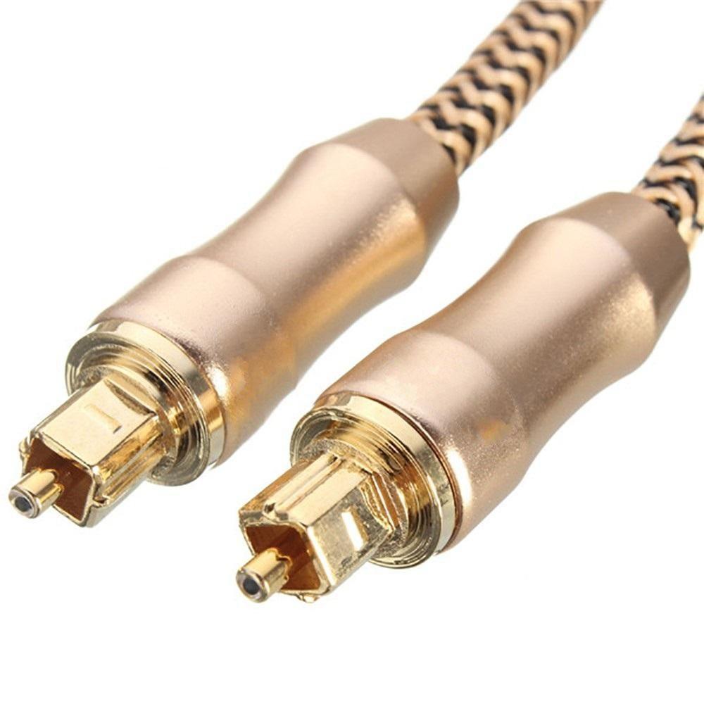 Dây Cáp quang âm thanh vàng 24k Toslink Optical 1m 2020 - AsiaMart