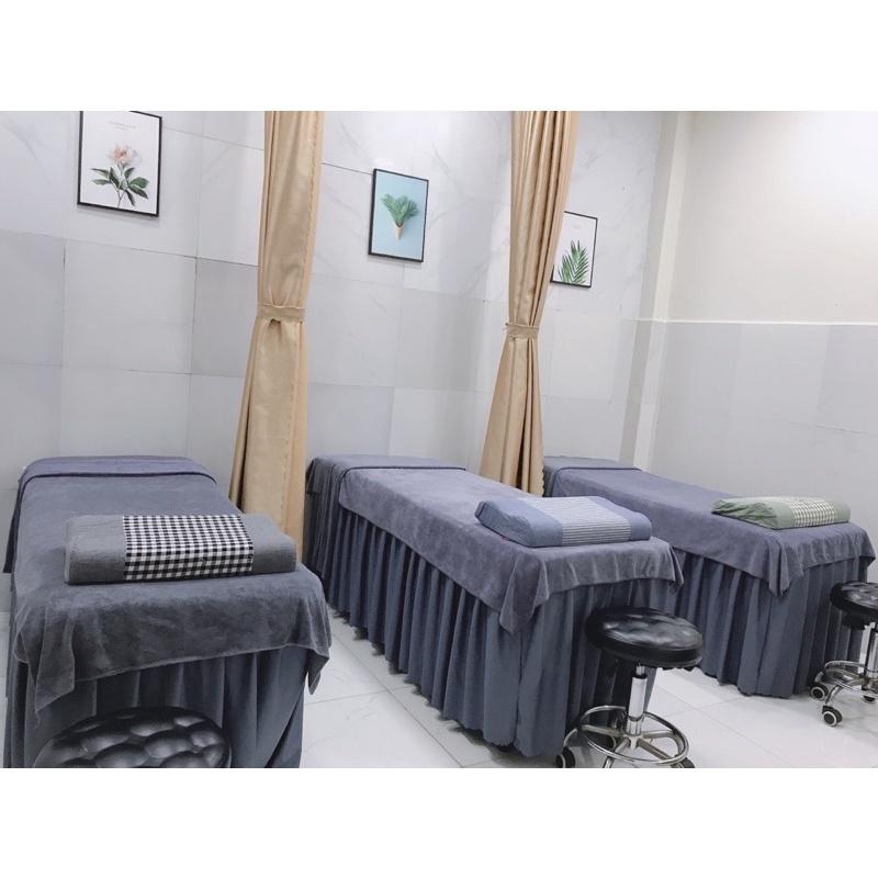 khăn trải ngoại cỡ kt 1mx2m dành cho giường spa cỡ lớn