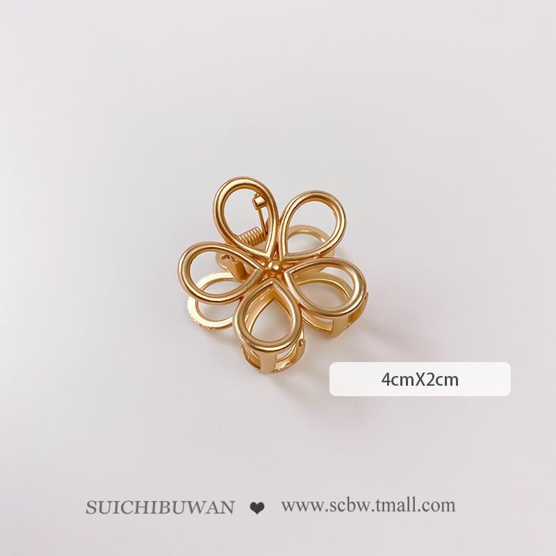 Kẹp tóc kim loại mini siêu xinh phong cách hàn quốc size 3.5-4.5cm